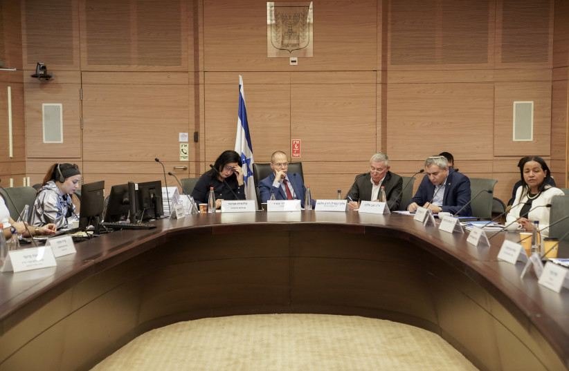  Meeting to discuss Reform and Conservative Jews (credit: COURTESY / COMMITTEE FOR IMMIGRATION, ABSORPTION, and DIASPORA AFFAIRS)