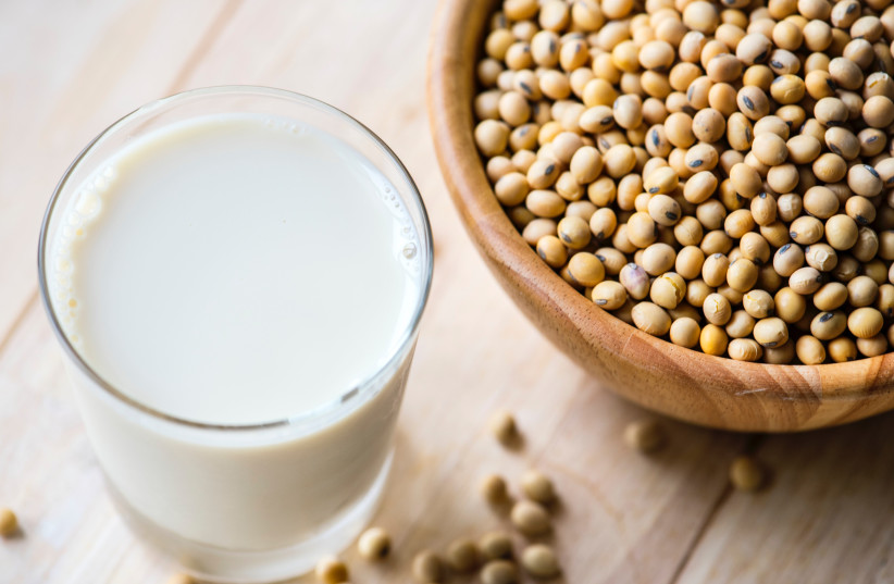  Soy milk, the healthiest and most nutritious plant-based milk alternative (Illustrative). (credit: PXHERE)