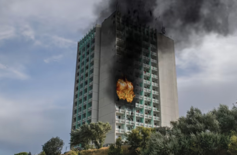  What would you do if there was a fire in your hotel room? (credit: Walla)