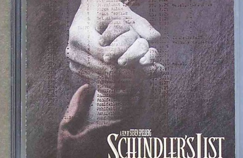  Theatrical release poster for Schindler's List (credit: FLICKR)