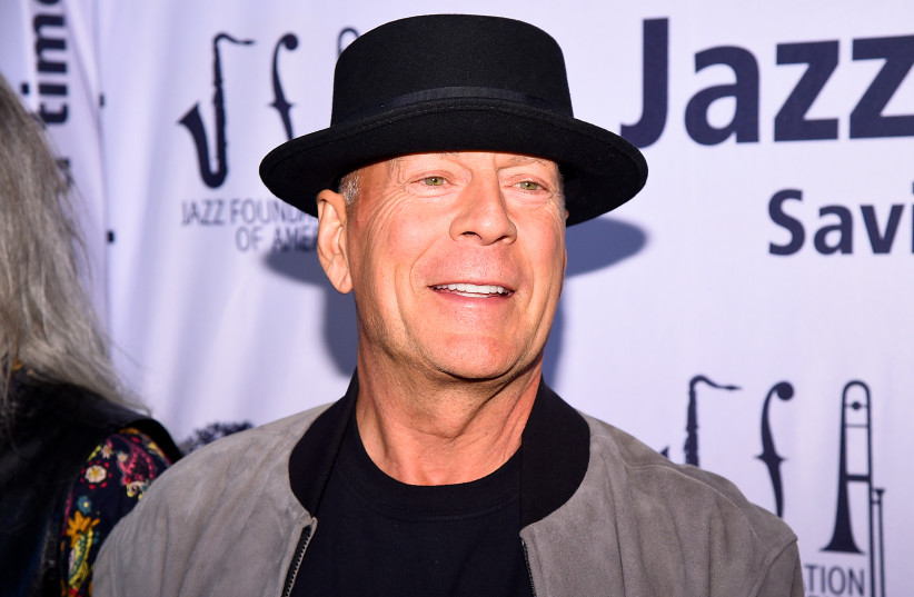 Bruce Willis attends the 17th Annual A Great Night In Harlem at The Apollo Theater on April 04, 2019 in New York City.   (photo credit: THEO WARGO/GETTY IMAGES )