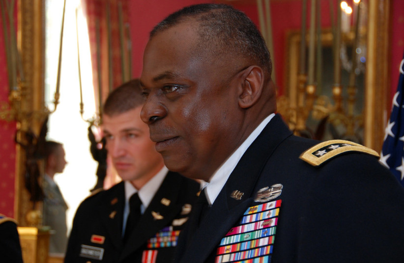  U.S. Defense Secretary Lloyd Austin (photo credit: FLICKR)