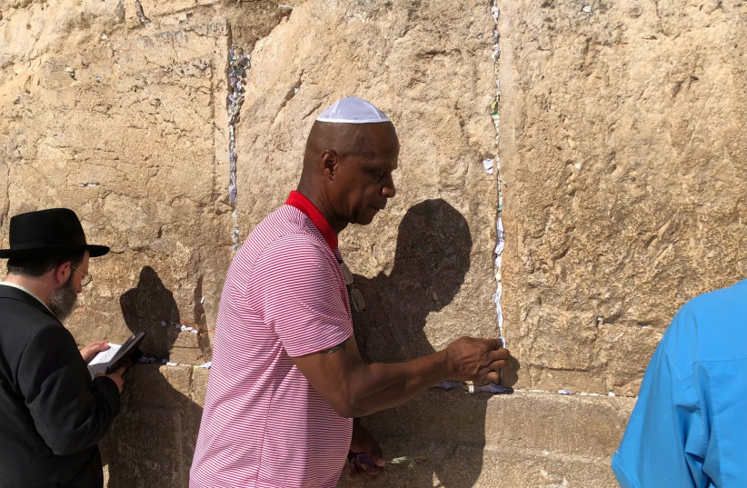  Darryl Strawberry visited Israel for the first time in 2018.  (credit: Courtesy)