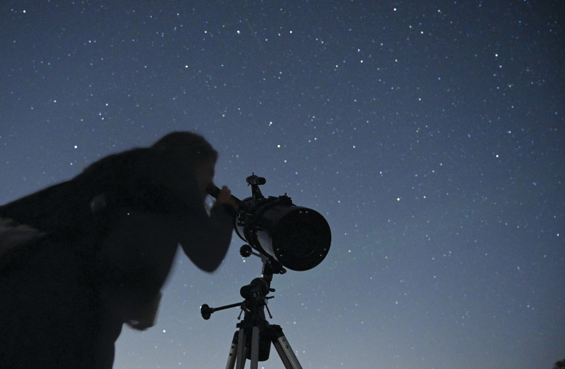  41. STARGAZE. PICTURED: Golan Heights meteor shower.  (credit: MICHAL GILADI/FLASH90)