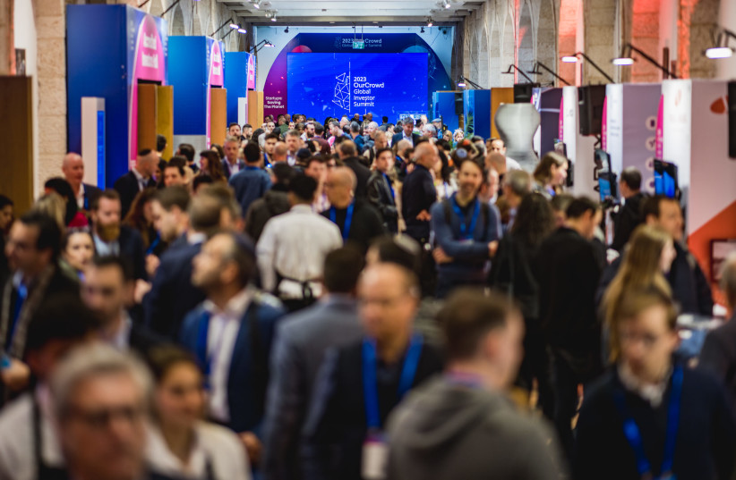  PACKED HALLWAYS: At the OurCrowd Global Summit last month.  (photo credit: TOMER FOLTYN)