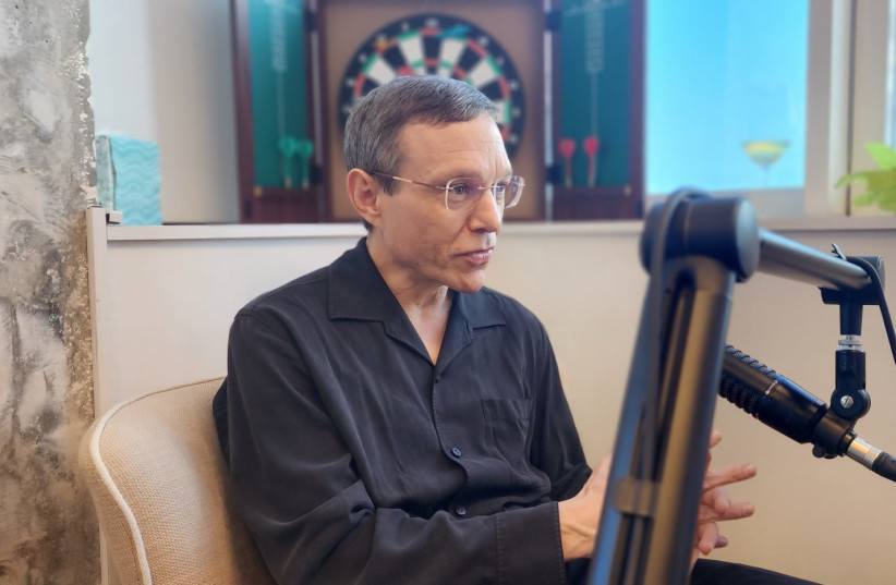  Avi Loeb, an Israeli-American astrophysicist at Harvard University, talks about artificial intelligence, extraterrestrial life and technology as the featured guest on a recent podcast episode of ''A Matter of Life and Death.''  (credit: COURTESY KSM)