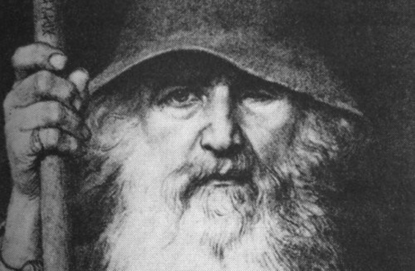 Odin in the guise of a wanderer (credit: GEORG VON ROSEN/PUBLIC DOMAIN/VIA WIKIMEDIA COMMONS)