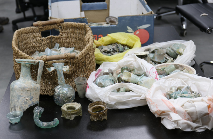  Items recovered from a raid in the West Bank in March 2023. (credit: DOVROT MATAFASH)