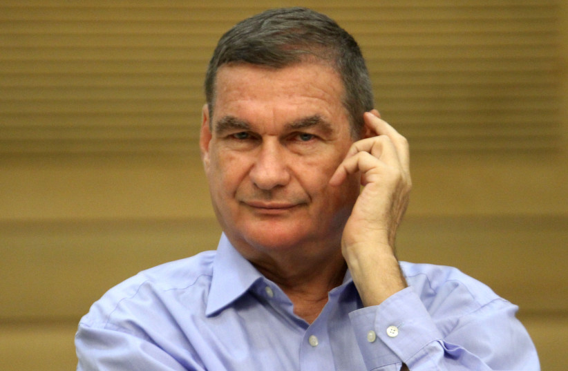  OPPOSITION CONCESSION: Former MK Haim Ramon in the Knesset, 2012.  (credit: YOAV ARI DUDKEVITCH/FLASH90)
