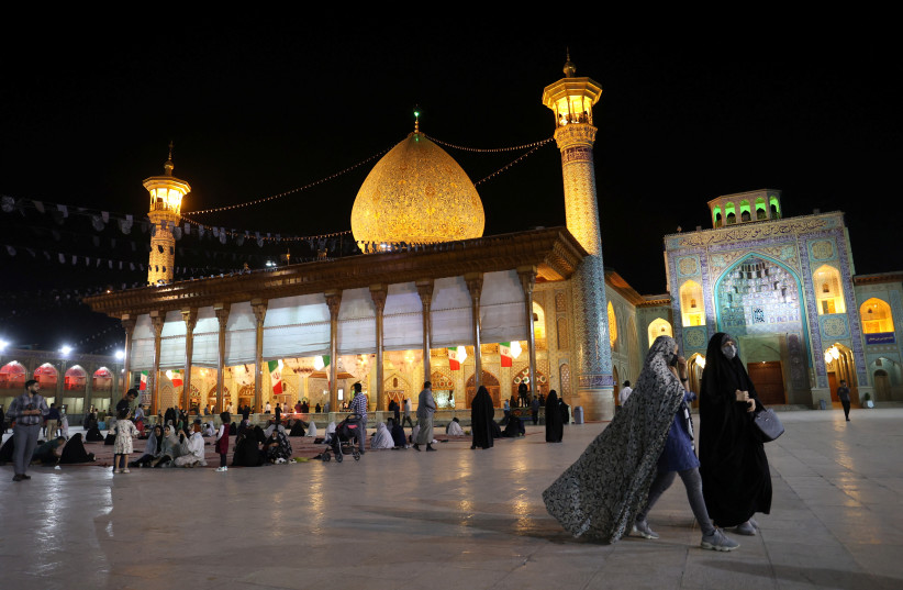 A general view of the Shah Cheragh Shrine after an attack in Shiraz, Iran October 28, 2022 (credit: MAJID ASGARIPOUR/WANA (WEST ASIA NEWS AGENCY) VIA REUTERS)