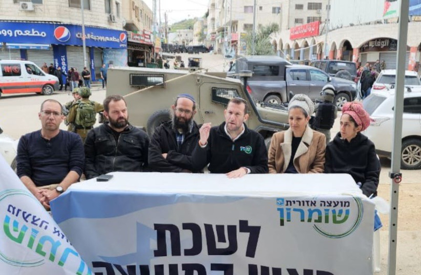 Samaria Regional Council head sets up office in Huwara after attacks - Vimarsana News