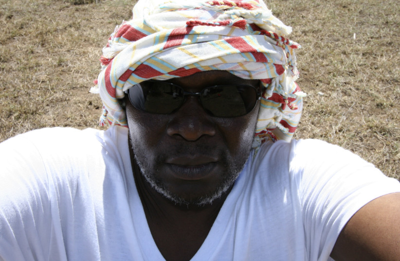  University of South Florida anthropologist Chapurukha Kusimba on site along the Swahili Coast in East Africa. (credit: CHAPURUKHA KUSIMBA, UNIVERSITY OF SOUTH FLORIDA)