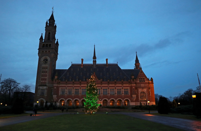  General view of the International Court of Justice (ICJ) in The Hague, Netherlands December 11, 2019 (credit: REUTERS)