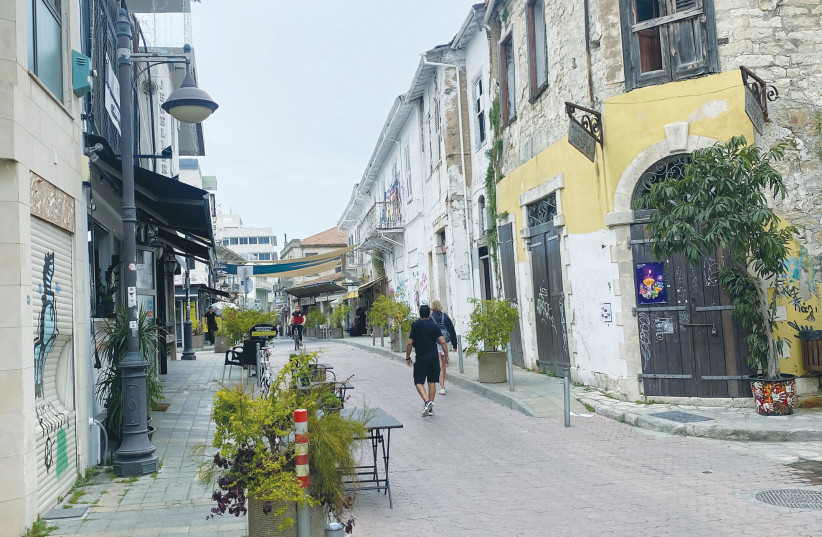  THE OLD Town area of Limassol. (credit: SETH J. FRANTZMAN)