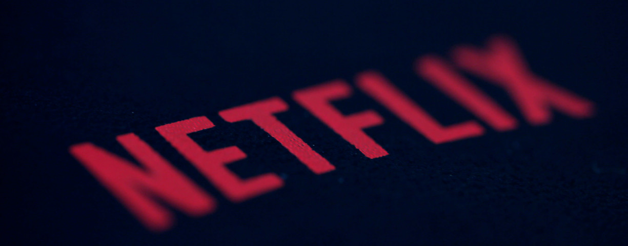 An illustration photo shows the logo of Netflix, the American provider of on-demand internet streaming media.