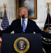 US President Donald Trump announces his intention to withdraw from the JCPOA Iran nuclear agreement during a statement in the Diplomatic Room at the White House in Washington, US, May 8, 2018
