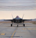 An F-35i Adir jet in Nevatim base, southeast of Beersheba