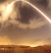 AN IRON Dome anti-missile system fires an interceptor missile as rockets are launched from Gaza toward Israel on August 9.