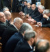 Fatah and Hamas officials wait for a meeting with Russian Foreign Minister Sergei Lavrov and representatives of Palestinian groups and movements as a part of an intra-Palestinian talks in Moscow, Russia February 12, 2019