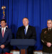 US Secretary of State Mike Pompeo speaks about airstrikes by the US military in Iraq and Syria, at the Mar-a-Lago resort in Palm Beach, Florida