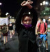 Israelis take part in a demonstration in support of the 16-year-old victim of a gang rape in Eilat, Tel Aviv, August 23, 2020
