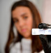  Israeli student receiving her negative COVID-19 results ahead of the first day of school, August 31, 2021.