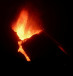  The Cumbre Vieja volcano spews lava and smoke as it continues to erupt on the Canary Island of La Palma, as seen from El Paso, Spain, October 11, 2021.