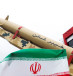  An Iranian missile is displayed during a rally marking the annual Quds Day, or Jerusalem Day, on the last Friday of the holy month of Ramadan in Tehran, Iran April 29, 2022.