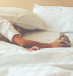  Illustrative image of a person sleeping. 
