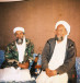  OSAMA BIN LADEN WITH ADVISOR AL-ZAWAHIRI DURING INTERVIEW.