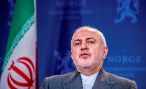 Iran's Foreign Minister Javad Zarif attends a joint news conference after meeting with Norway's Foreign Minister Ine Eriksen Soereide in Oslo, Norway, August 22, 2019.