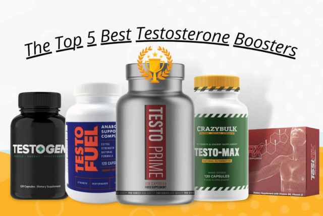 Testosterone booster before after