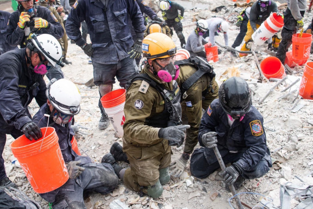 Surfside Collapse Idf S Oz Gino Reflects On Search And Rescue Mission The Jerusalem Post