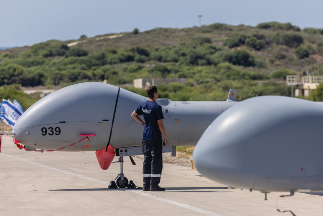 Israeli Made Heron UAV At Palmachim Air Force Base, The, 42% OFF