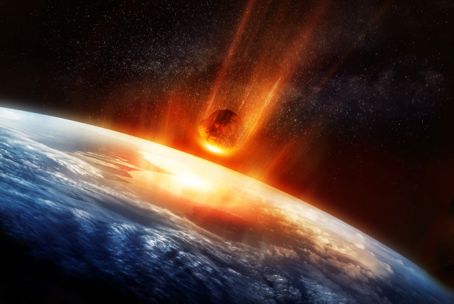 Asteroid hitting earth 2021
