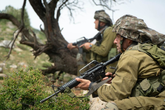  IDF 'Chariot of Fire' drill. (photo credit: IDF SPOKESPERSON UNIT)