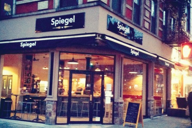 Spiegel, in New York City’s East Village