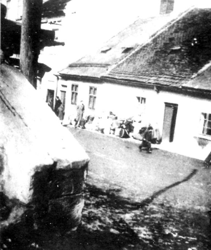 THE only photograph of a Boskovice family gathering their possessions before the deportation of all the town’s Jews to the Terezin concentration camp (known as Theresienstadt in German).Courtesy