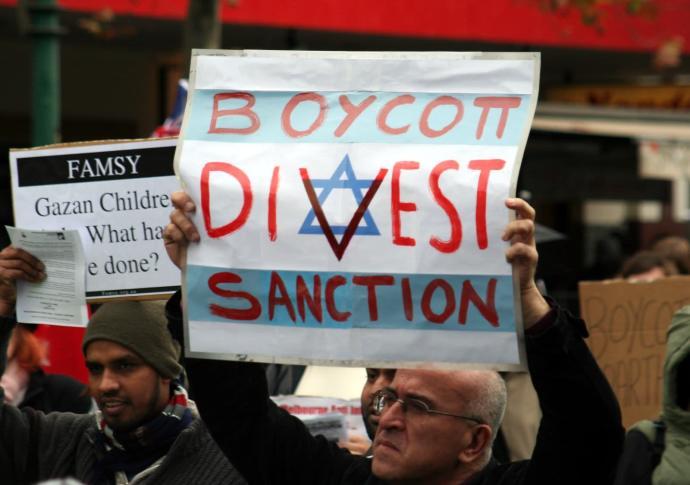 oycott, Divestment and Sanctions Movement, also known as BDS. Wikimedia Commons