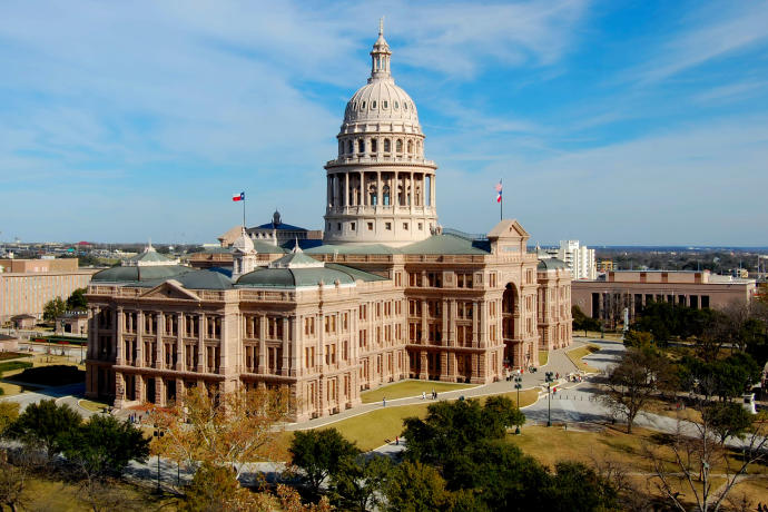 Texas State Capitol. Wikimedia Commons