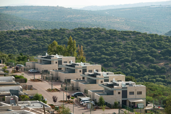View of the Israeli settlement of Yakir on June 11, 2020.SRAYA DIAMANT/FLASH90