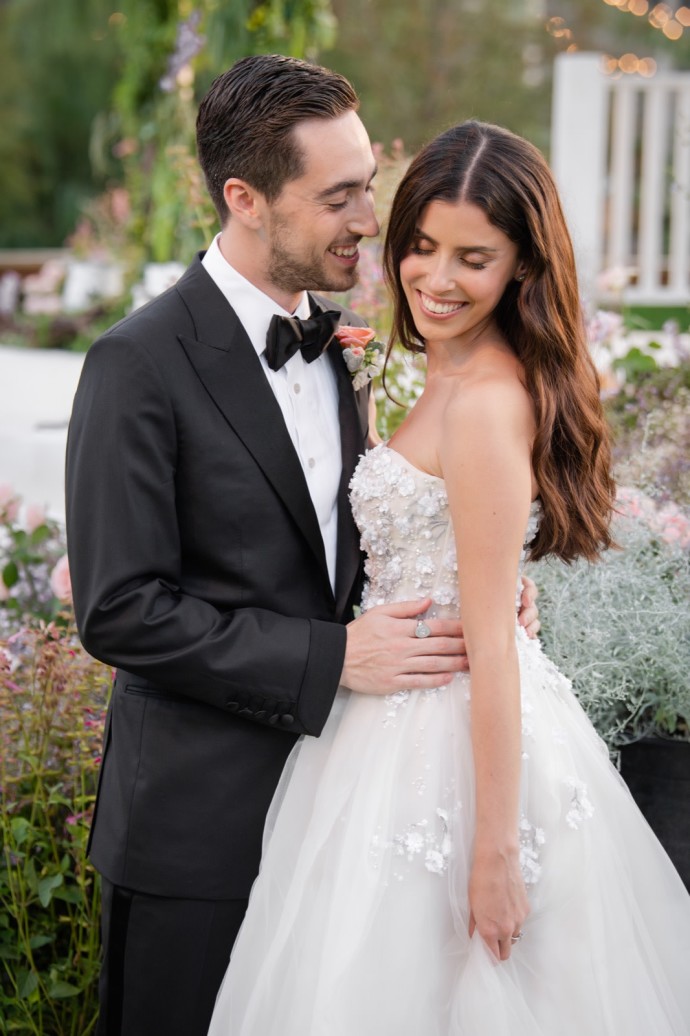 Daniel Arison-Dorsman married his sweetheart and partner for the past seven years Danielle Gal. (Haim Afriat)