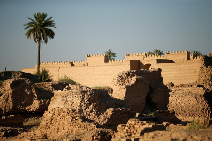 General view of the ancient city of Babylon near Hilla (Credit: REUTERS/THAIER AL-SUDANI)