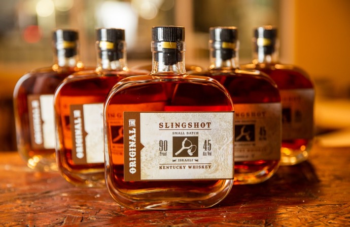 Slingshot Kentucky-style whiskey (Credit: SHALEV SHALOM/TPS)