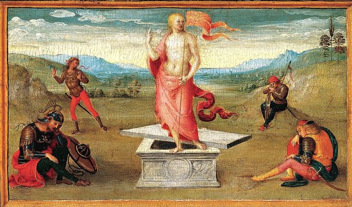 The resurrection (Credit: Wikimedia Commons)