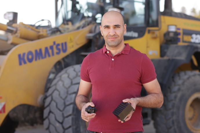 THE COMPANY was founded in early 2018 by twin brothers Tzach (pictured) and Mor Ram-On, 36, the former a civil engineer and the latter an aerospace engineer who previously worked at Rafael. (Credit: Alon Cohen)