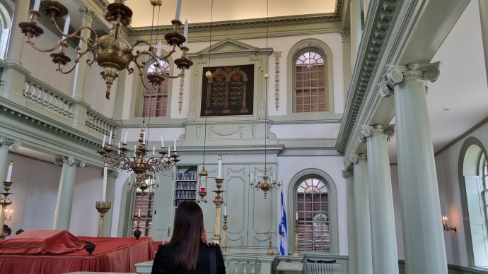 Touro Synagogue - Newport (Credit: @MarkDavidPod)
