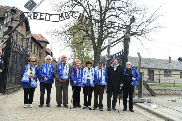 UK March of the Living Holocaust survivors who led the 2022 March of the Living (credit: Yossi Zeliger)