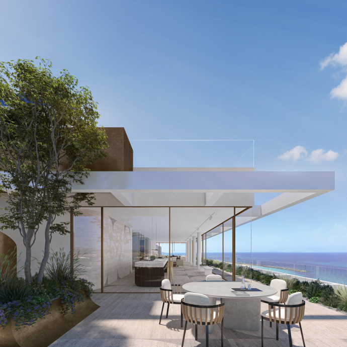 Israel’s priciest penthouse at Port TLV Residence (Credit: Bonsai Imaging)
