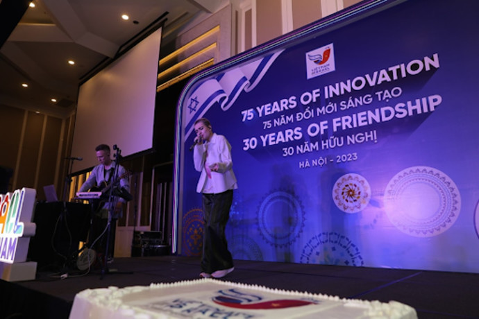 Celebrations of Israel’s 75th Independence Day in Vietnam (Credit: The Israeli Embassy in Hanoi)